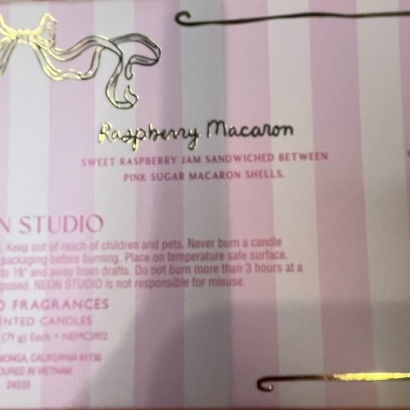 Scented Candle Set - Pink, Green, Blue, White - Picture 13 of 16